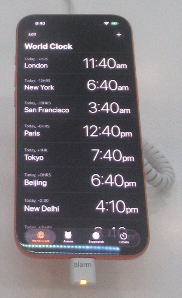 closeup of a smartphone AI chip